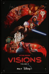 4k0557 STAR WARS: VISIONS 11x17 special poster 2023 Walt Disney Celebration U.K., different!