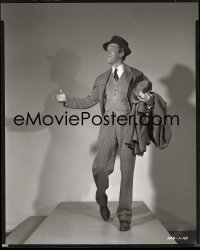 4m0395 HARVEY camera original 8x10 negative 1950 James Stewart with imaginary 6 foot rabbit friend!