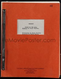 4m0021 AMADEUS second draft script July 9, 1982, screenplay by Peter Shaffer!