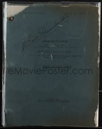 4m0031 CHARLIE CHAN AT THE OPERA revised final shooting draft script Aug 31, 1936 director's copy!