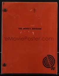 4m0034 DEVIL'S BRIGADE revised final draft script March 21, 1967, screenplay by William Roberts!