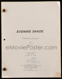 4m0122 EVENING SHADE TV revised final draft script August 14, 1991, Miss Emily's Wild Ride!