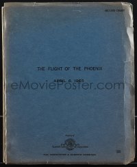 4m0043 FLIGHT OF THE PHOENIX revised second draft script April 6, 1965, screenplay by Lukas Heller!