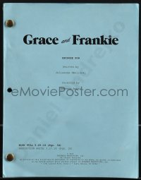 4m0138 GRACE & FRANKIE TV revised draft script March 27, 2018, screenplay by Julieanne Smolinski!