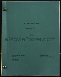 4m0147 MR. DEEDS GOES TO TOWN TV revised final draft script July 9, 1969, screenplay by Sid Morse!