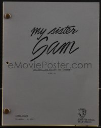 4m0151 MY SISTER SAM TV revised final draft script December 16, 1987, screenplay by Dukane & Moss!