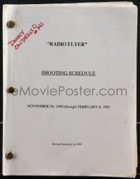 4m0085 RADIO FLYER revised first draft script November 7, 1989, screenplay by Dave Mickey Evans