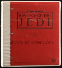4m0002 RETURN OF THE JEDI revised 2nd draft script Dec 19, 1982, by George Lucas & Kasdan + extras!