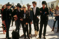 4m0269 ROADIE group of 4 4x5 transparencies & 5 35mm slides 1980 Debbie Harry, Meat Loaf, Orbison!