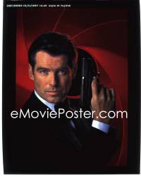 4m0198 TOMORROW NEVER DIES 8x10 transparency 1997 Pierce Brosnan as James Bond poster image!