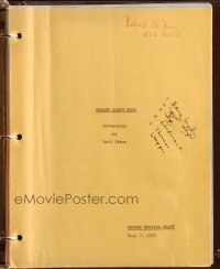 4m0051 GOODBYE GIRL 2nd revised draft script July 7, 1975, written by Neil Simon, Bogart Slept Here!