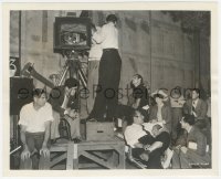 4p1176 ADVENTURES OF TOM SAWYER candid 8x10 still 1938 James Wong Howe sets camera angle for scene!
