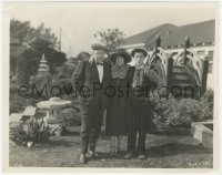 4p1209 BUSTER KEATON/ROSCOE FATTY ARBUCKLE 7.5x9.5 still 1921 reunited w/ Alice Lake after 3 years!