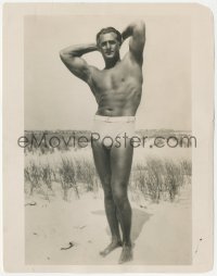 4p1214 CHARLES ATLAS 8x10.25 still 1938 the perfect specimen who made the world body conscious!