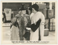 4p1221 COMET OVER BROADWAY 8x10.25 still 1938 Kay Francis with Minna Gombell & Sybil Jason!