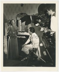 4p1224 CRAIG'S WIFE candid 8.25x10 still 1936 Rosalind Russell by Dorothy Arzner & camera by Lippman