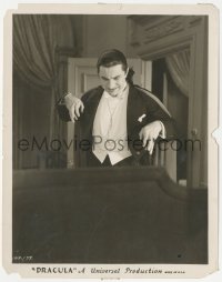 4p1236 DRACULA 8x10.25 still 1931 wonderful close up of crazed vampire Bela Lugosi!