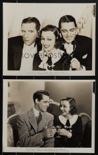 4p1156 LADIES SHOULD LISTEN 2 8x10 key book stills 1934 Frances Drake with Cary Grant & Horton!