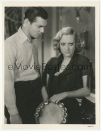 4p1295 LAUGHING SINNERS 7.75x10.25 still 1931 Joan Crawford with tambourine & Clark Gable!