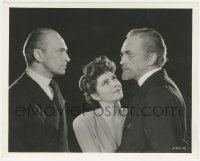 4p1332 NAZI AGENT deluxe 8x10 still 1942 Conrad Veidt as twin brothers by Clarence Sinclair Bull!