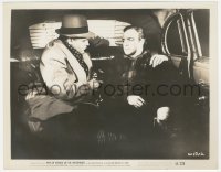4p1337 ON THE WATERFRONT 8x10.25 still 1954 Marlon Brando & Rod Steiger in classic taxi cab scene!