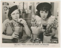 4p1396 THEY WON'T FORGET 8x10.25 still 1937 sexy Lana Turner at soda fountain in her first role!