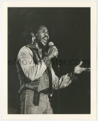 4p1401 TOOTS & THE MAYTALS 8x10 still 1960s Toots Hibbert performing on stage by Charlyn Zlotnik!
