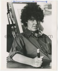 4p1408 VALERIE SOLANAS deluxe 8x10 still 1960s portrait of the radical feminist by Howard Smith!