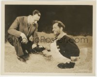 4p1412 WEST OF ZANZIBAR candid 8x10 still 1928 Tod Browning & Lon Chaney in deleted duck costume!