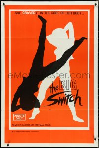 4p0652 BIG SWITCH 1sh 1970 she craved it in the core of her body, very sexy art and ultra rare!