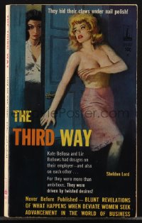 4p1009 THIRD WAY paperback book 1962 sexy working women hid their claws under nail polish!