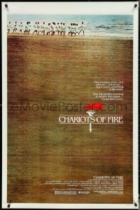 4p0671 CHARIOTS OF FIRE 1sh 1981 Hugh Hudson Best Picture English Olympic running classic!