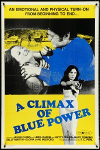 4p0677 CLIMAX OF BLUE POWER 1sh 1975 emotional, physical turn-on from beginning to end, ultra rare!
