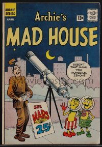 4p0224 ARCHIE'S MADHOUSE #18 comic book April 1962 great art by Bob White & Joe Edwards!