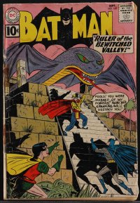 4p0232 BATMAN #142 comic book September 1961 art by Sheldon Moldoff & Charles Paris, Bill Finger!