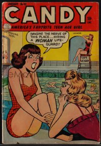 4p0235 CANDY #52 comic book January 1955 America's Favorite Teen-Age Girl!