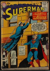 4p0274 SUPERMAN #119 comic book February 1958 The Second Superman, a complete 3-part novel!