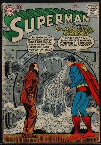 4p0273 SUPERMAN #117 comic book November 1957 pencils by Curt Swan, inks by Stan Kaye!