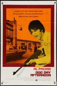 4p0704 DOG DAY AFTERNOON int'l 1sh 1975 Al Pacino in Sidney Lumet NYC crime classic!