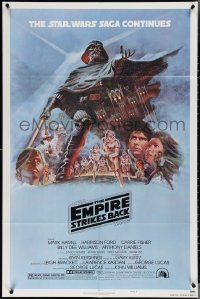 4p0721 EMPIRE STRIKES BACK style B NSS style 1sh 1980 George Lucas classic, art by Tom Jung!