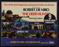 4p0218 DEER HUNTER English pressbook 1979 directed by Michael Cimino, Robert De Niro, Walken!