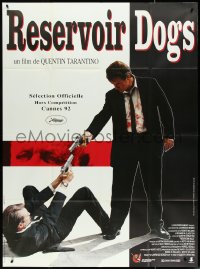 4p0074 RESERVOIR DOGS French 1p 1992 Tarantino, different image of Harvey Keitel & Steve Buscemi!