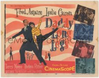 4p0379 DADDY LONG LEGS TC 1955 wonderful art of Fred Astaire dancing with Leslie Caron!