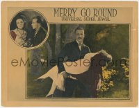 4p0516 MERRY GO ROUND LC 1922 Erich von Stroheim's final Universal movie, Kerry carrying Philbin!!
