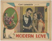 4p0519 MODERN LOVE LC 1929 great close up of Charley Chase & pretty Kathryn Crawford, ultra rare!