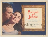4p0412 PORTRAIT OF JENNIE TC 1949 c/u of Joseph Cotten, who loves beautiful ghost Jennifer Jones!