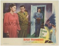 4p0536 REPEAT PERFORMANCE LC #3 1947 Louis Hayward between pretty Joan Leslie & Tom Conway!