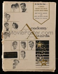 4p0127 ACADEMY AWARDS PORTFOLIO 9x11 print set 1962 Volpe art of all Best Actor & Actress winners!
