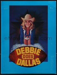 4p0190 DEBBIE DOES DALLAS presskit 1978 Bambi Woods & sexy Texas Cowgirls, contains NO stills!