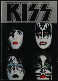 4p0186 KISS concert souvenir program book 1979 Gene Simmons, Paul Stanley, Ace Frehley & Peter Criss